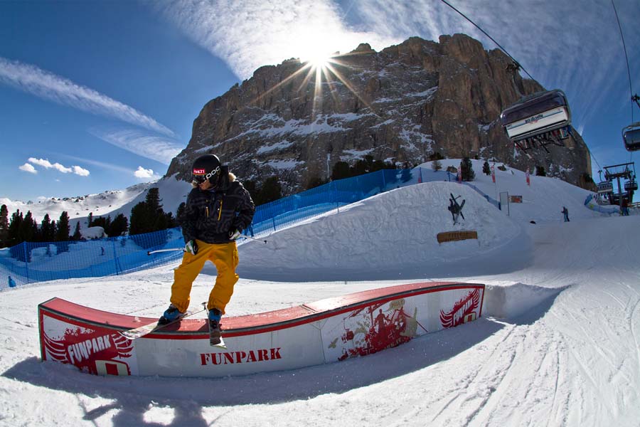 Fun park Piz Sella Selva Val Gardena