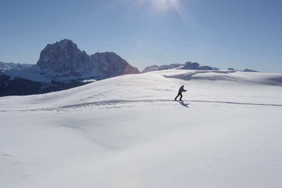 Dolomites in winter