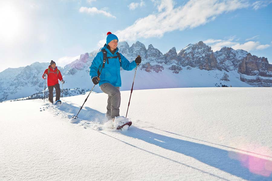 Dolomites in winter