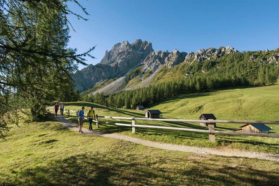 Walking in the Dolomites, Italy