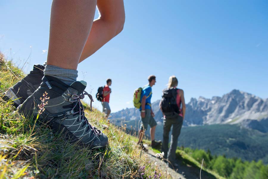Hiking in the Dolomites, Alps