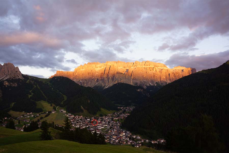 Selva Val Gardena in summer